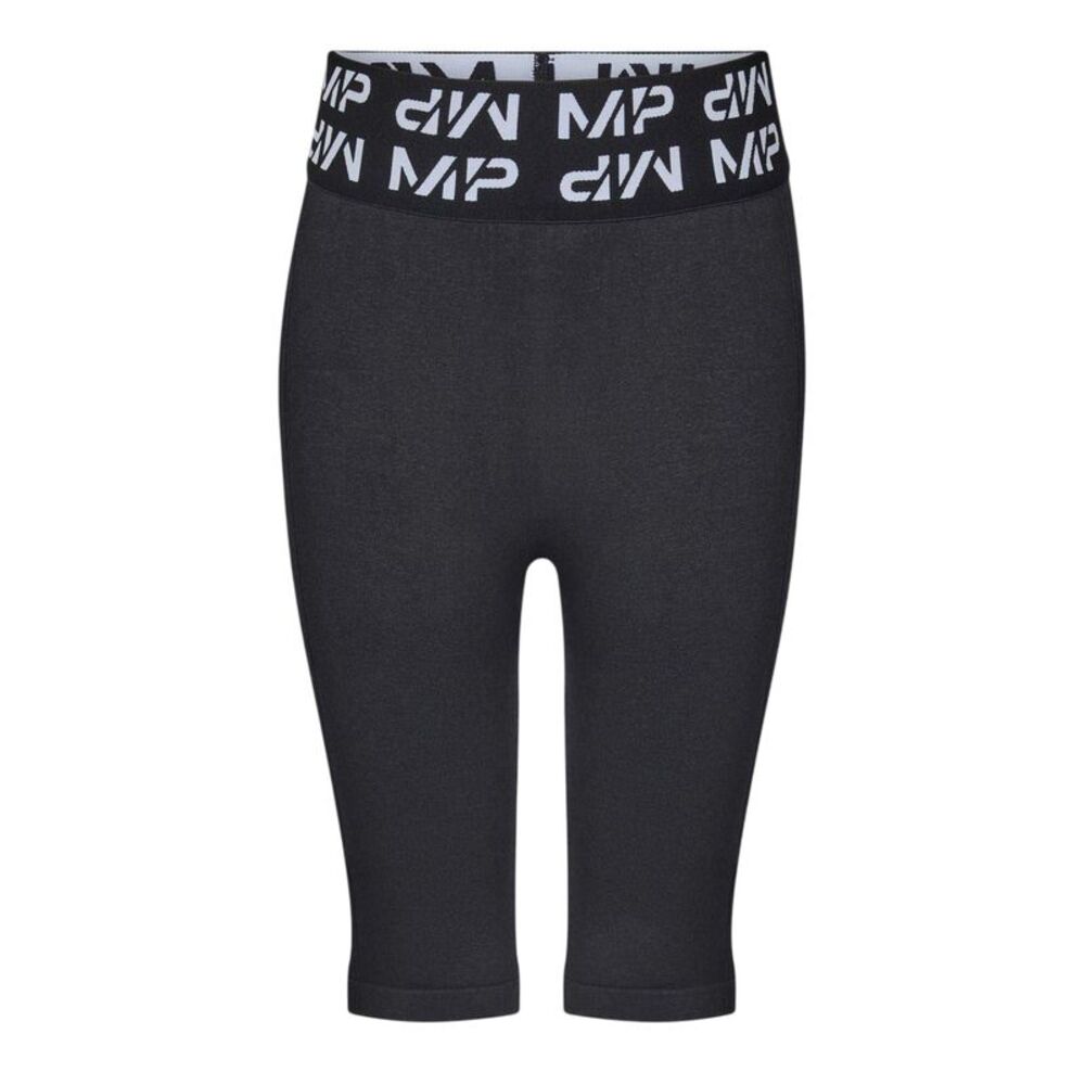 MyProtein Womens/Ladies Slim Cycling Shorts / Black